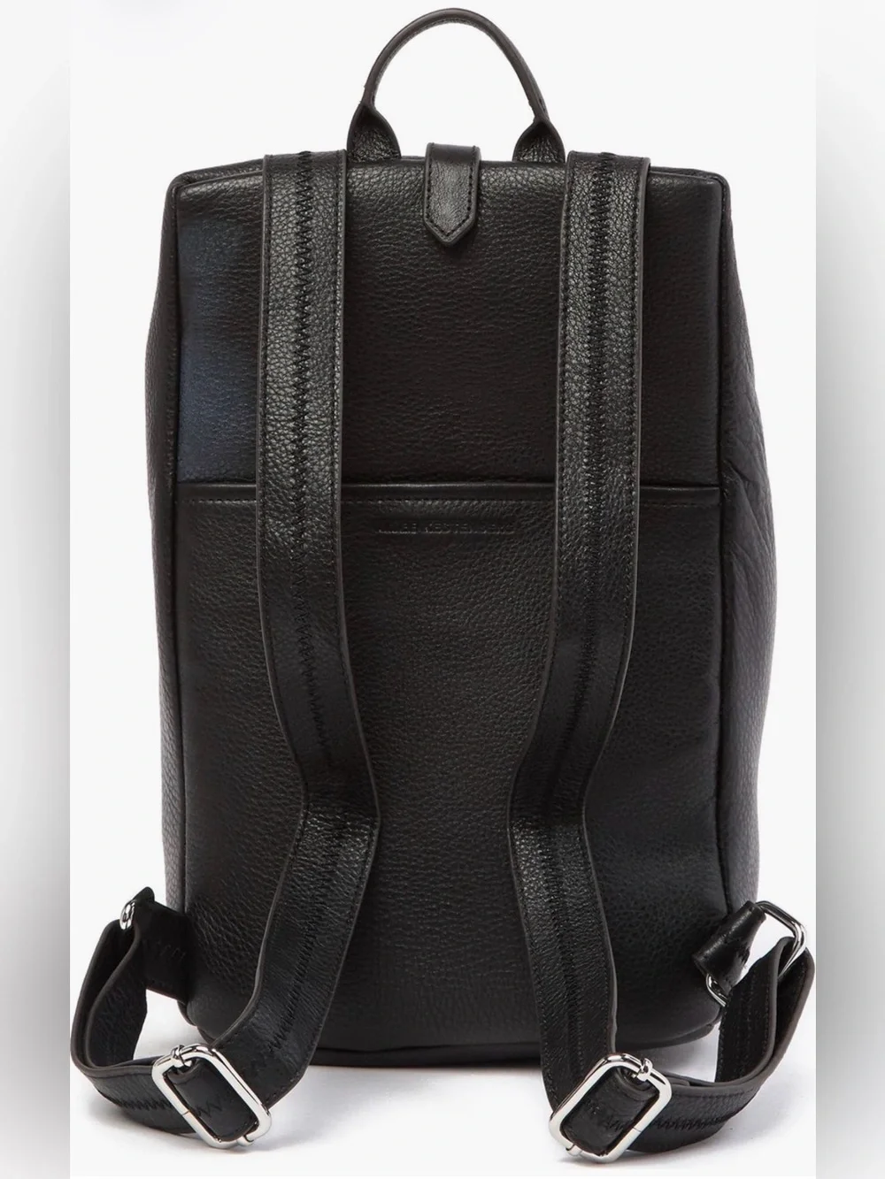 Aimee Kestenberg Tamitha Black Pebbled Leather Backpack